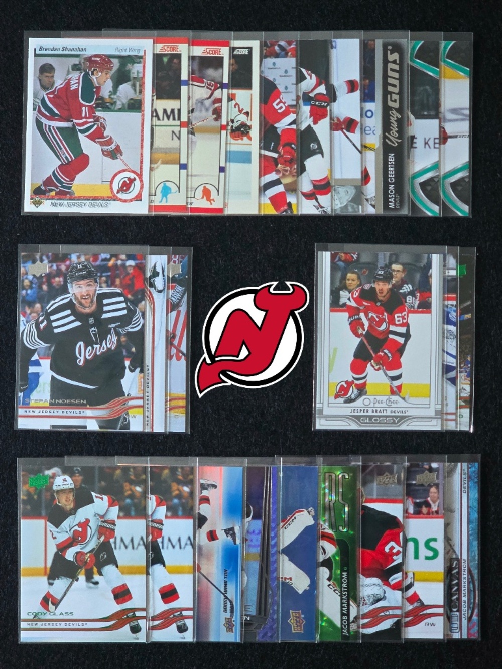 😈 25+ New Jersey Devils NHL Trading Card Lot